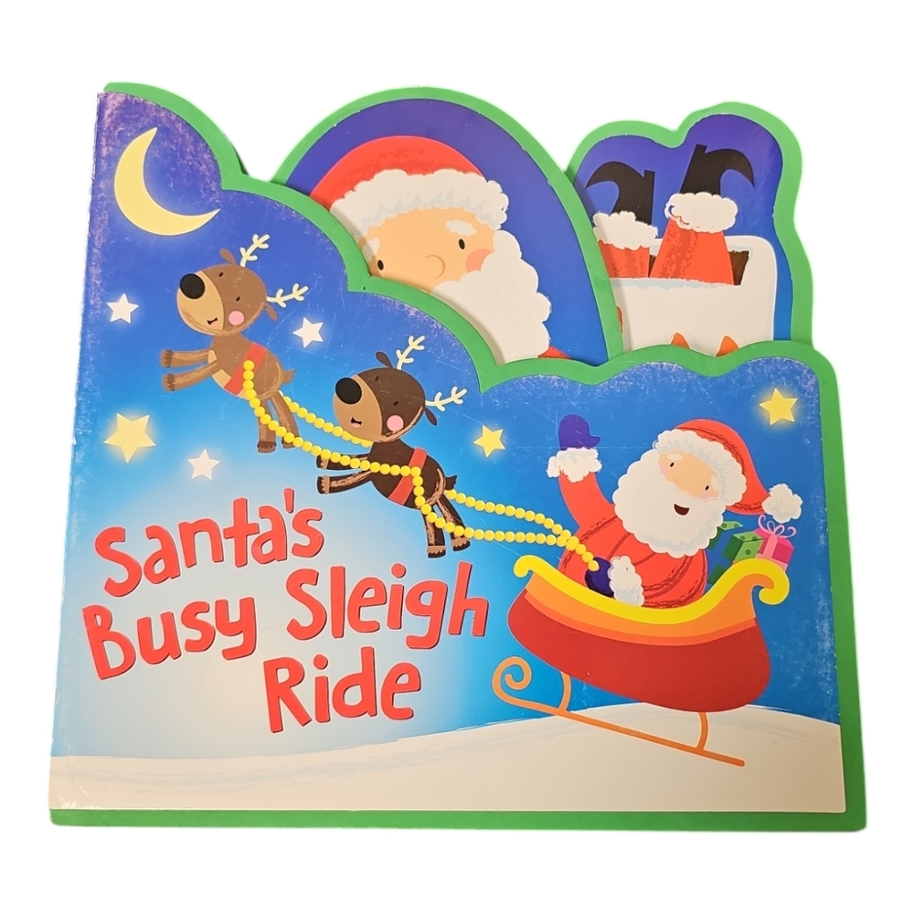 Santa's Busy Sleigh Ride Foam Book